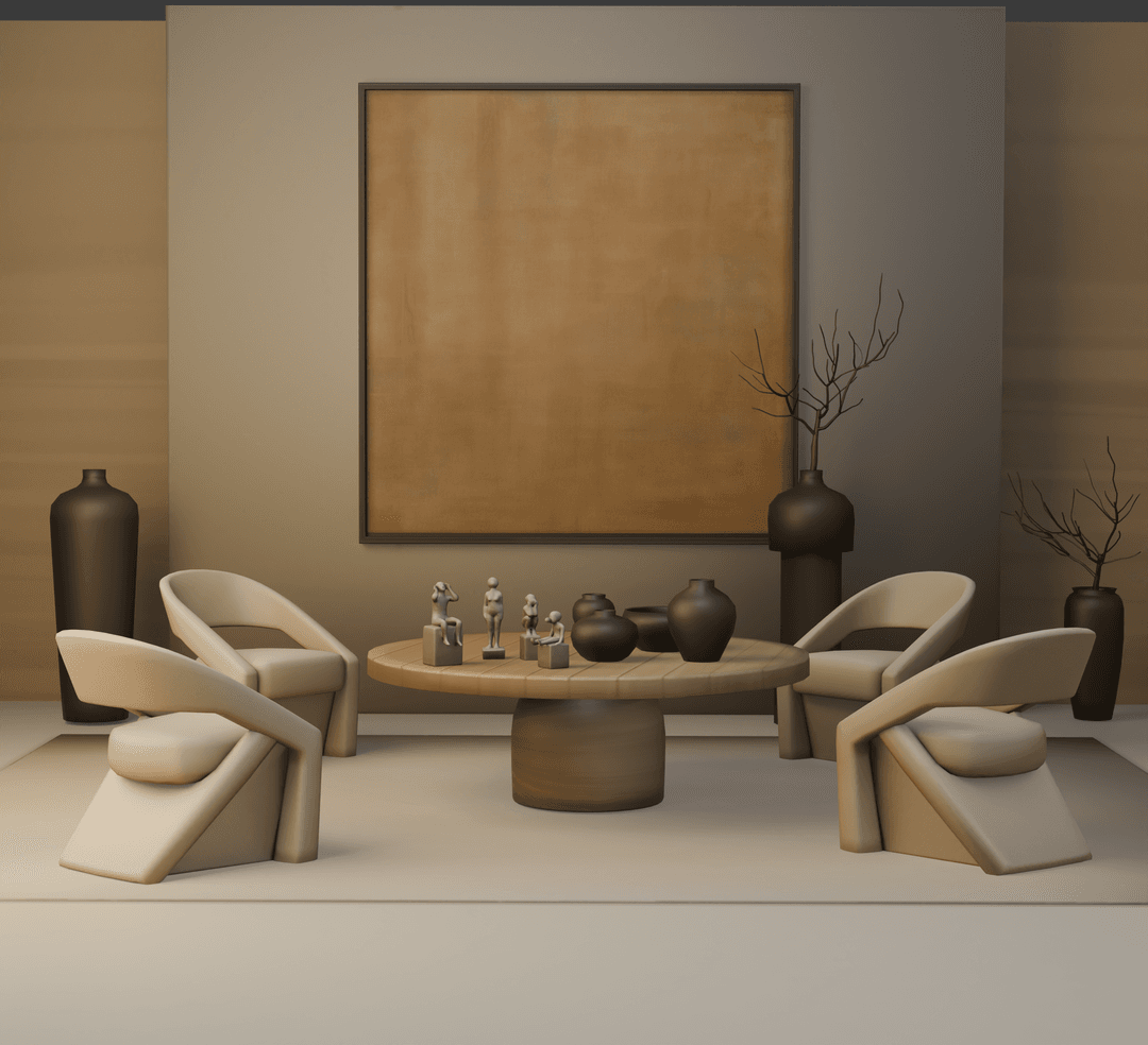 Скриншот мода Сет для гостиной Nordic Living Set